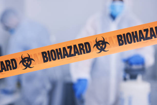 Professional Drug Lab Cleanup technician working in Waverly, MI